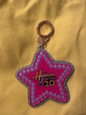 Hannah Montana 20th Anniversary Stoney Clover Lane Pink Keychain